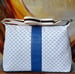 Image of Vtg Gucci Blue Micro Monogram Shoulder/Crossbody Bag