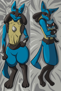 Lucario Body Pillow
