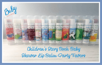 Image 1 of Storybook Baby Shower Lip Balm Party Favors