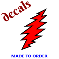 Image 1 of 13 Point Bolt Vinyl Decal