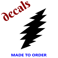 Image 3 of 13 Point Bolt Vinyl Decal