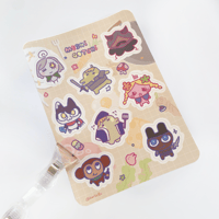 Image 2 of dunmeshi - vinyl sticker sheet