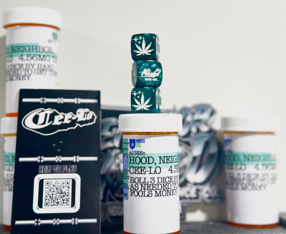 **Limited Edition** PRESCRIPTION DICE CASE 