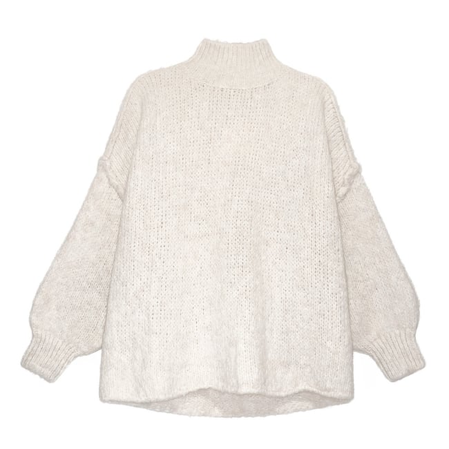 Bouclé Strickpullover