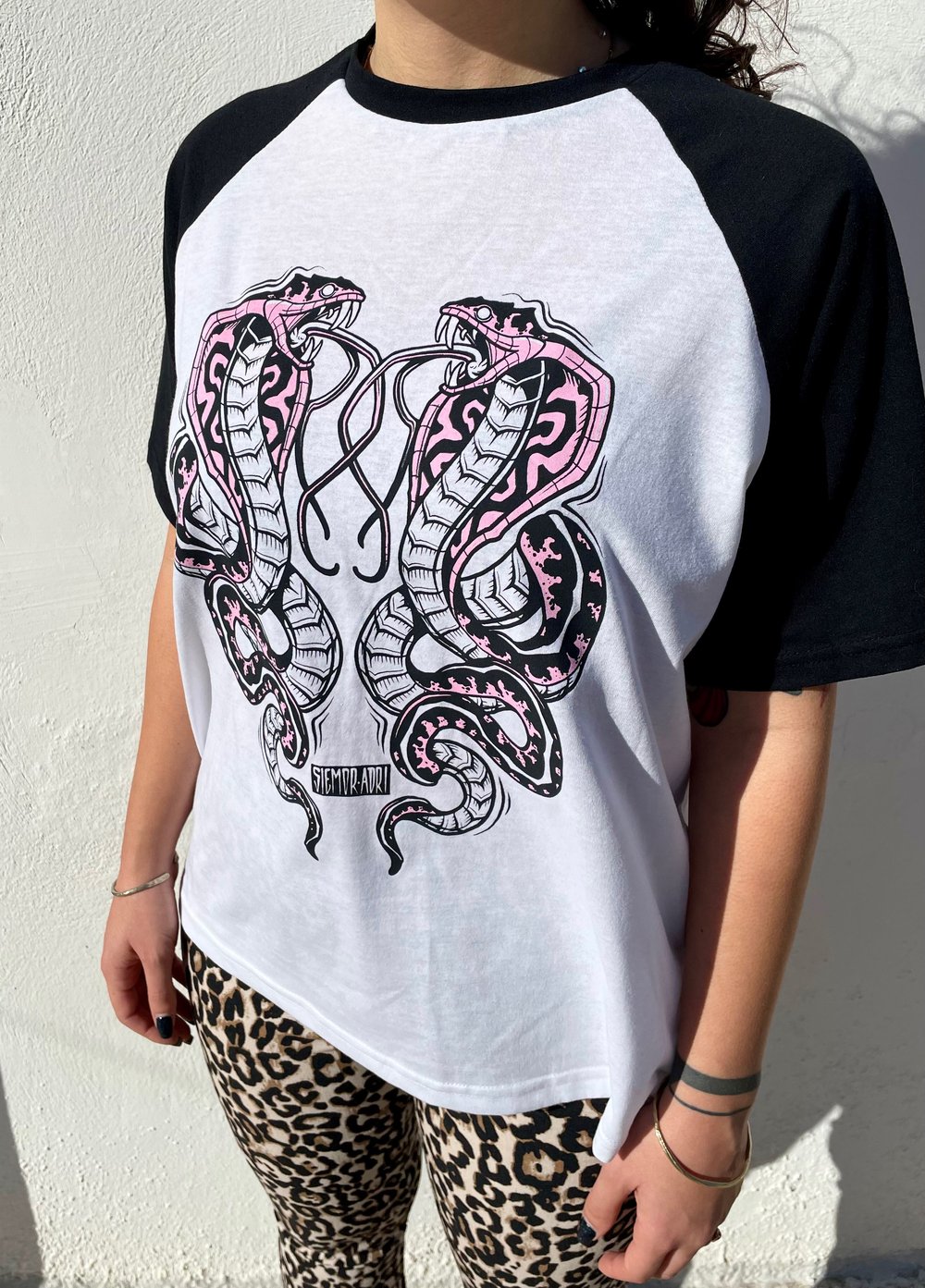 Snakes-woman t-shirt