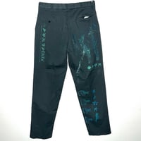 Image 2 of 1:1 recycled pants : Green: 32x31
