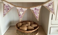 Image 2 of #43 Rustic Bunting - 10 flags *Flat rate $15.50 postage*
