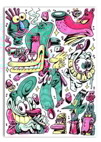 Dick Doodles - Handmade Sketch