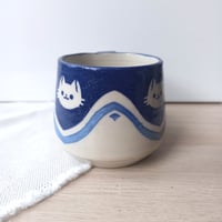 Image 5 of Blue Cat Pint Mug