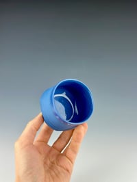 Image 4 of No.39 | Blue Square Porcelain Tumbler