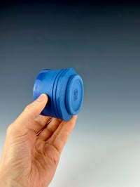 Image 3 of No.39 | Blue Square Porcelain Tumbler