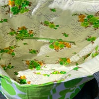 Image 5 of Heartland Handmade Tote Bag Upcycled Vintage Fabrics & Denim