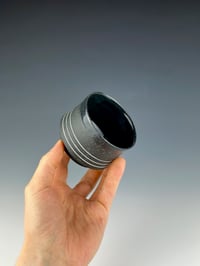 Image 2 of No.44 | Black and White Grog Porcelain Tumbler