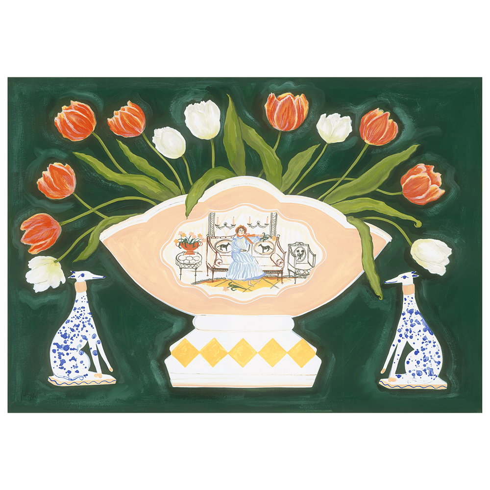 Image of Tulip Mania - large Giclee print