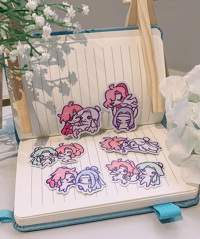 Nakey Babies MXTX - Die-Cut Stickers Set