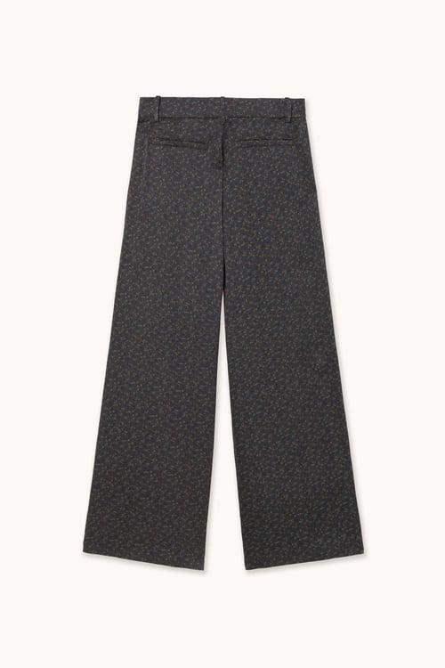 Image of 2-Pantalón fluido flores