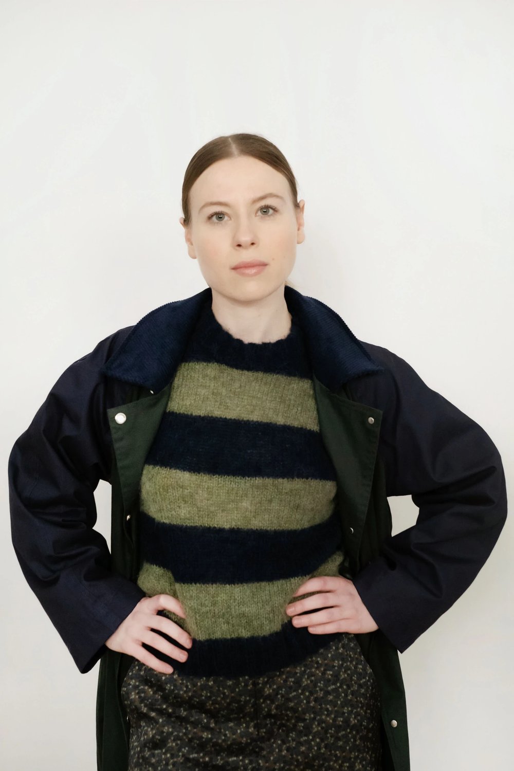 Image of 1-Jersey rayas oversize
