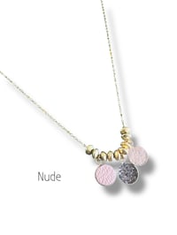 Image 3 of Collier pastille trio - 12 coloris 