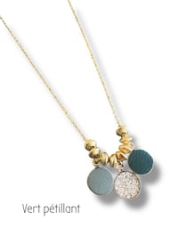 Image 9 of Collier pastille trio - 12 coloris 