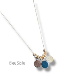Image 12 of Collier pastille trio - 12 coloris 