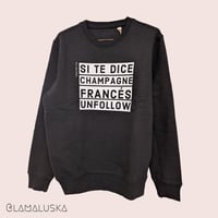 Image 1 of UNFOLLOW CREWNECK BLACK ED