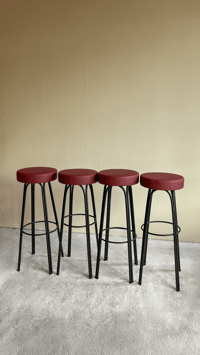 Image 1 of Set de 4 tabourets de bar 