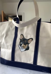 Custom Pet Portrait Tote (Cost of Tote Not Included)