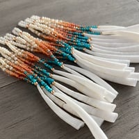 Image 3 of Clay and Tide - Dentalium Shell earrings