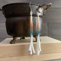 Image 2 of Clay and Tide - Dentalium Shell earrings