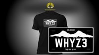 WHYZ3 Colorado License Plate T-Shirt