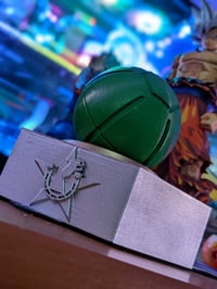 Image 2 of Gyro’s Steel Ball Replica w/ Display Mount 🌪️