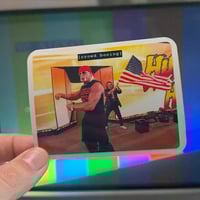 Image 1 of Crowd Boo Sticker 