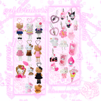 Image 1 of gal trinkets sticker sheets