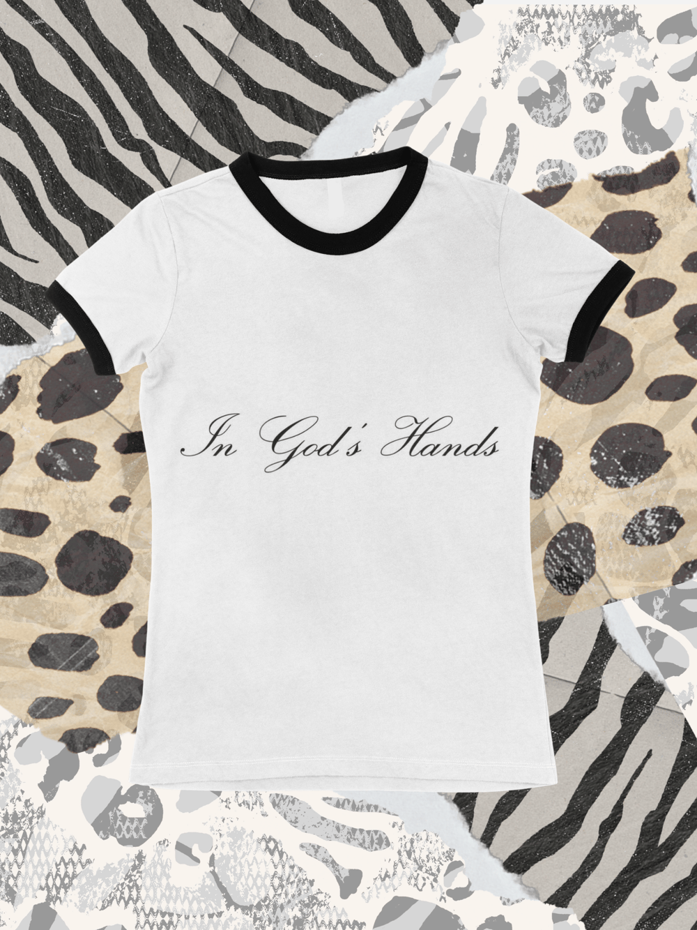 Image of IN GOD’S HANDS BABY TEE