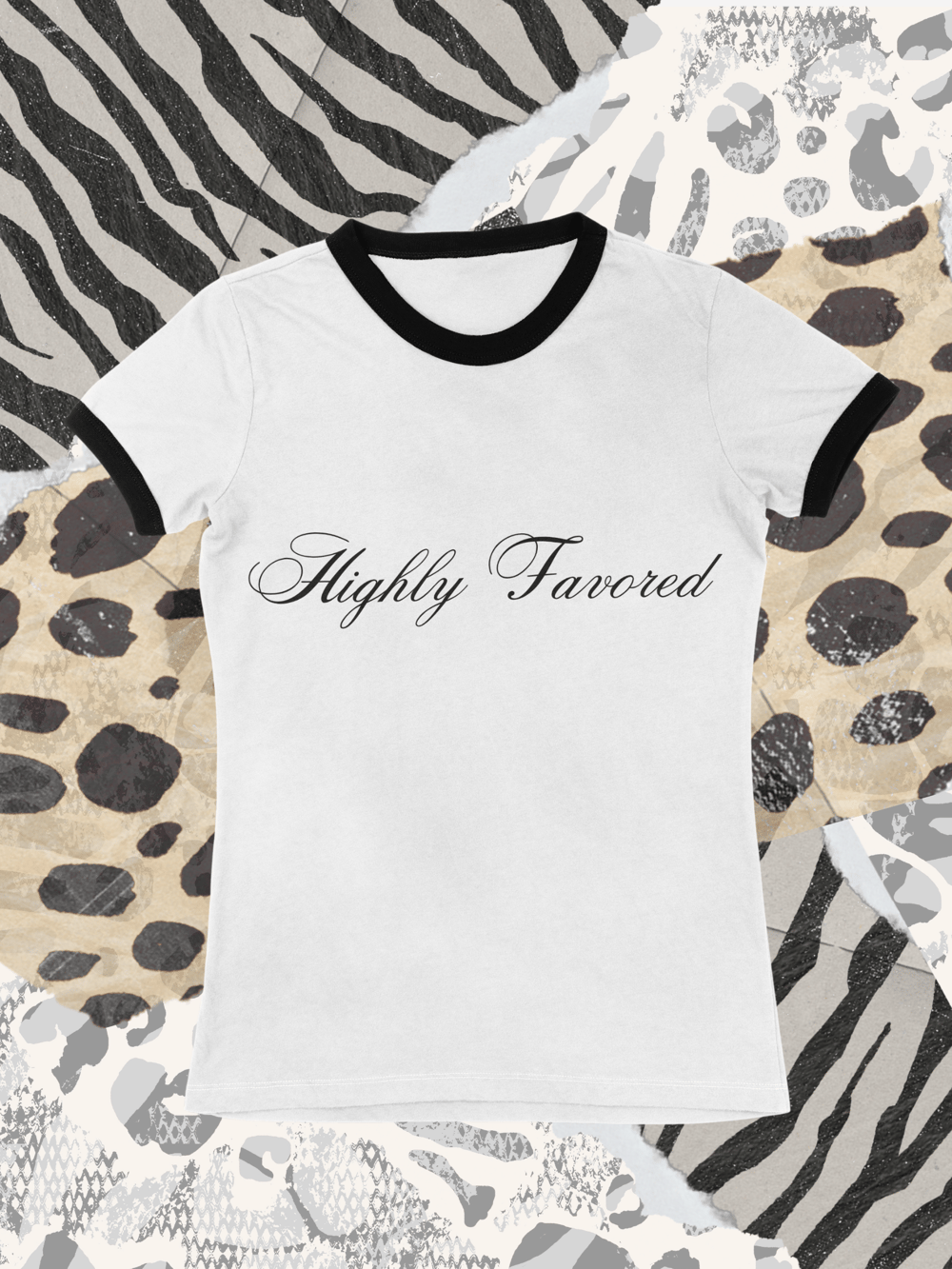 Image of HIGHLY FAVORED BABY TEE