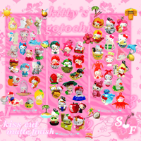 Image 1 of kitty’s gotochi sticker sheets