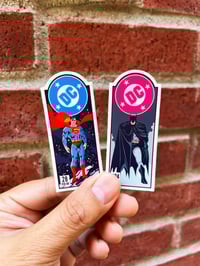World's Finest Sticker Set