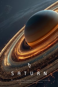 Image 1 of Saturn 5 Vertical Poster, NASA/Space Exploration Series