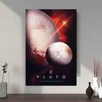 Image 2 of Pluto 5 Vertical Poster, NASA/Space Exploration Series