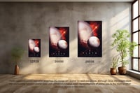 Image 3 of Pluto 5 Vertical Poster, NASA/Space Exploration Series