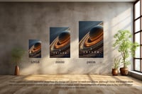Image 3 of Saturn 5 Vertical Poster, NASA/Space Exploration Series