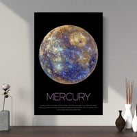 Image 2 of Mercury Vertical Poster, NASA/Space Exploration Series