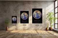Image 3 of Mercury Vertical Poster, NASA/Space Exploration Series