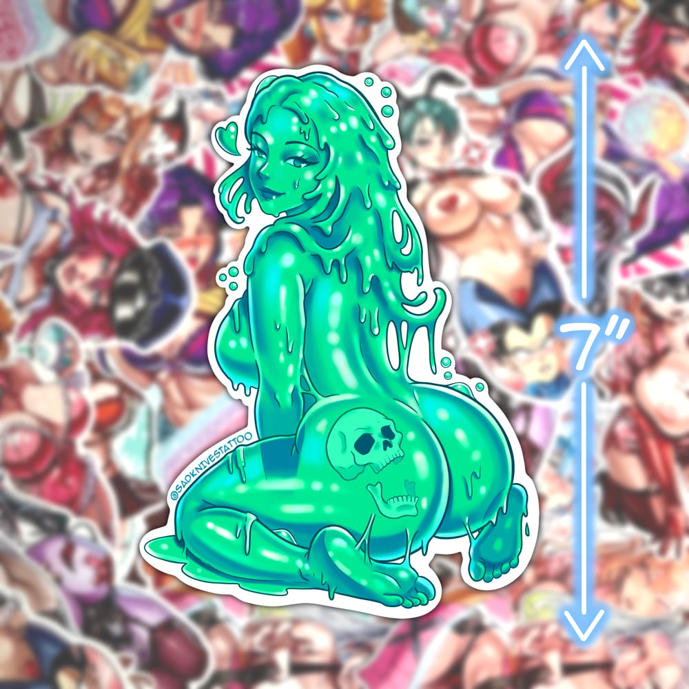 Slime Girl OC Sticker