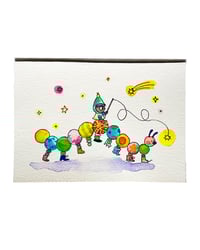 Image 2 of A6 - La chenille - illustration originale