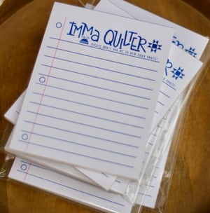 Image of I'mma Quilter - Notepad