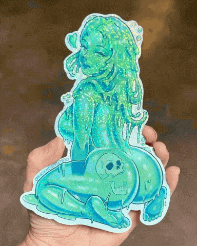 Slime Girl OC Sticker