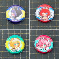 Image 2 of HSR Bottle Cap Pins [gacha]
