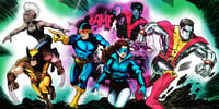 80s X-Men Team Print
