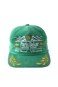 Image 2 of Paris Dakar Trucker Hat Green